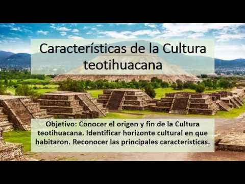 Características de la cultura teotihuaca