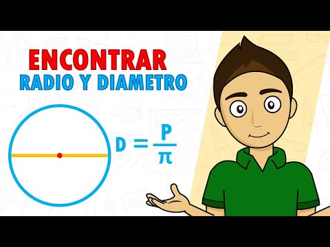 ¿cuál es la diferencia entre radio y diámetro?