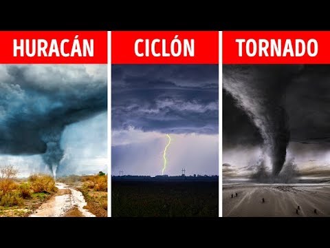 Diferencia entre el huracán y el ciclon