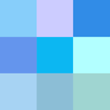 tipo color azul
